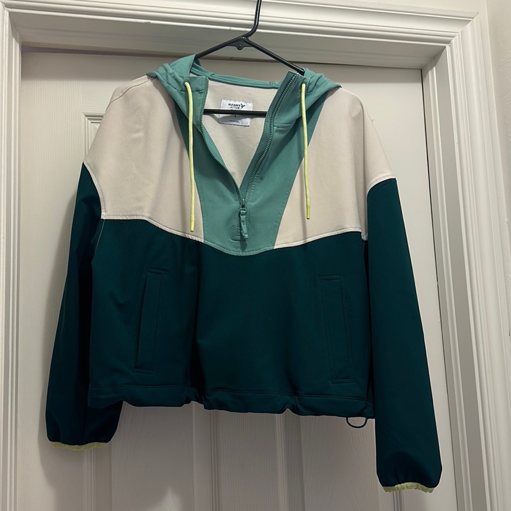Workout quarter zip